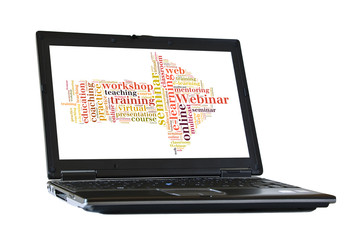 Webinar word cloud