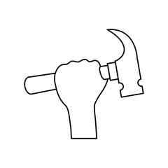 Construction tools symbol