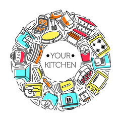 kitchen appliances icons