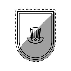 United States patriotic symbol icon vector illustration graphic design