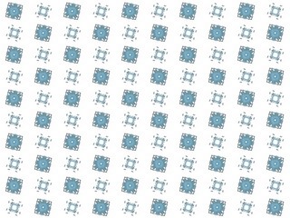 Texture with rendering abstract fractal blue pattern