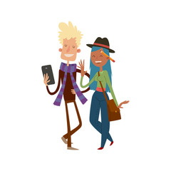 creative team people hipster business landing page website profile design studio designer art-director character set collection vector illustration