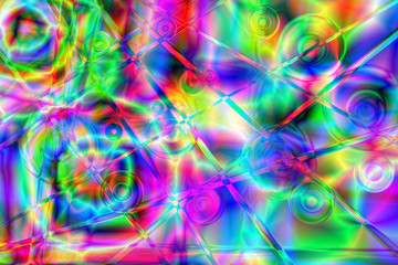 Psychedelic background
