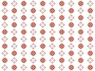 Texture with rendering abstract fractal orange pattern