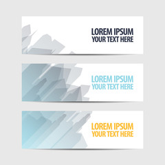 City Banner Layout template. Banner vector design. Urban banner cover background.