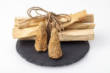 Bursera graveolens, known in Spanish as Palo Santo (