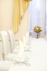 Interior of a restaurant