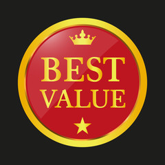Best value label