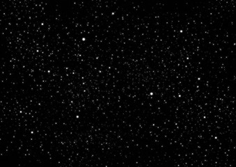 Naklejka na ściany i meble Night Sky with Stars. Space Background.