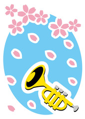 桜　コンサート　トランペット