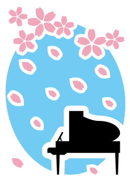 桜　コンサート　ピアノ
