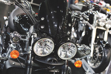 Element classic retro motorcycle