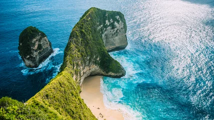 Abwaschbare Fototapete Bali Manta Bay oder Kelingking Beach auf der Insel Nusa Penida, Bali, Indonesien