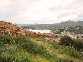 Obraz premium Sounio the Temple of Poseidon