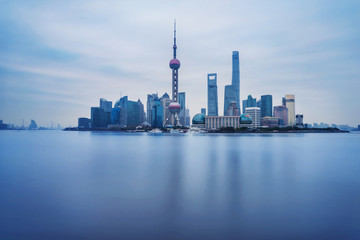 Fototapeta premium Shanghai skyline in China.