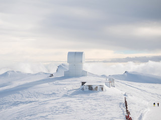 Small observatory in Kalavrita ski center