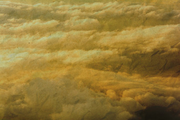 Vintage blue sky cloud