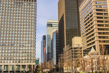 Obraz premium 東京のビル群