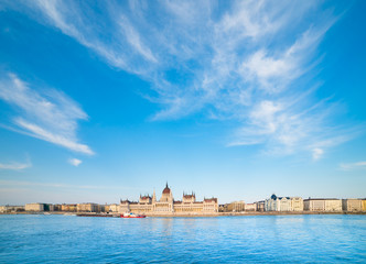 Parliament building in Budapest, Hungary