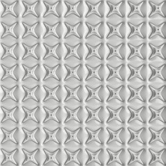 Abstract plaster wall pattern 3d illustration