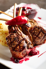 Rack of Lamb Barbecue