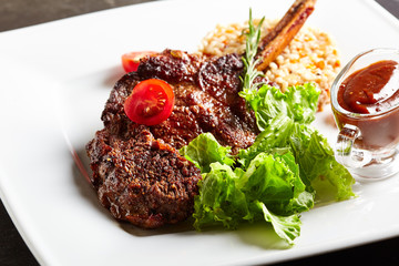 Veal Ribs Barbecue
