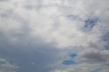 cloud on blue sky