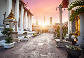 Wat pho in Bangkok, Thailand