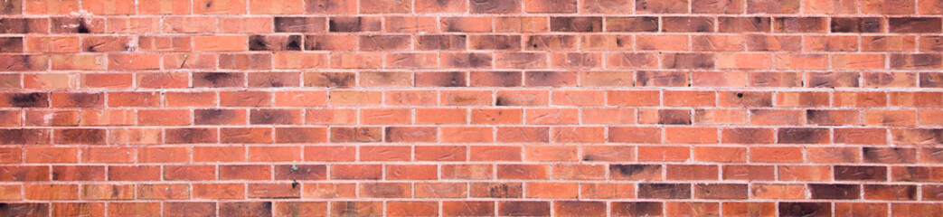 Red Brick Wall Banner