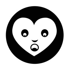 Heart Face Emotion Icon