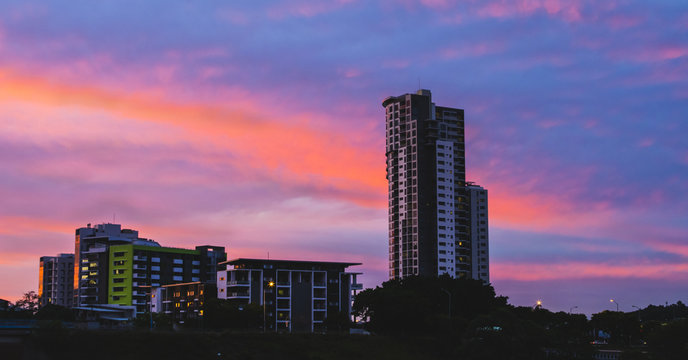 Sunset Cloud Streaks