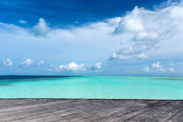 Fototapeta premium tropical beach in Maldives