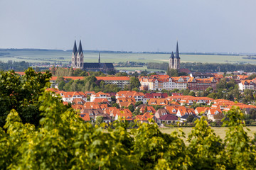 Blick nach Halberstadt