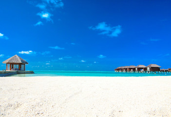 tropical beach in Maldives