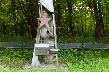 Grabstätte für sechs sowjetische Opfer des Zweiten Weltkriegs.