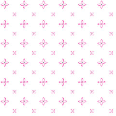 Flower minimal style pattern - Abstract Background