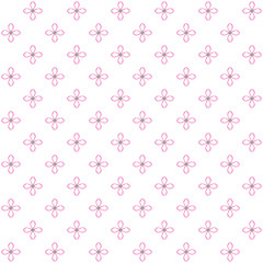 Flower minimal style pattern - Abstract Background
