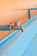 Naklejka premium faucet at schools in thailand