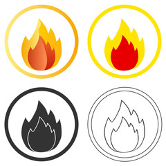 Icon of fire