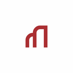 M Letter Logo Vector