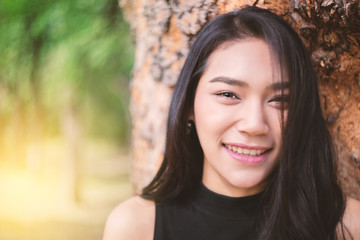 Beautiful Girl in the Park