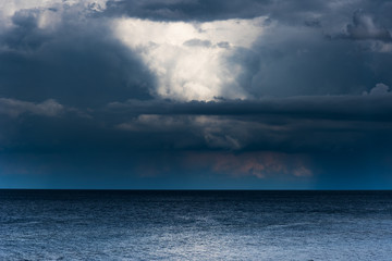 Obraz premium Clouds and sea.