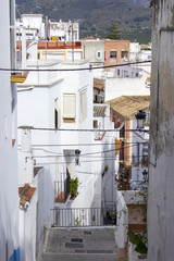 Obraz na płótnie Canvas Street in Almunecar, Andalusia, Spain