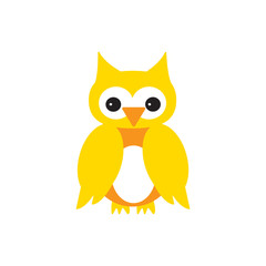 owl cartoon character vector