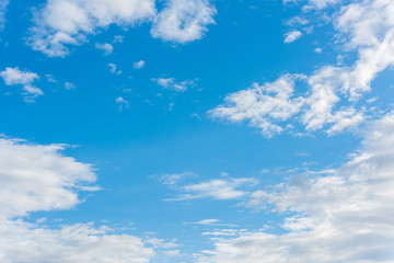 blue sky with cloud