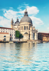 Fototapeta premium Grand Canal and Basilica Santa Maria della Salute in Venice
