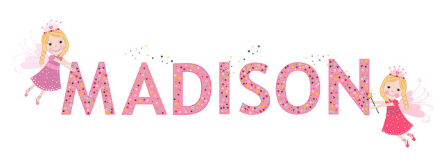 Madison female name cute fairy tale