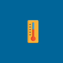 thermomet icon flat design
