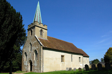 Fototapeta na wymiar St Nicholas Church, Steventon, Hampshire