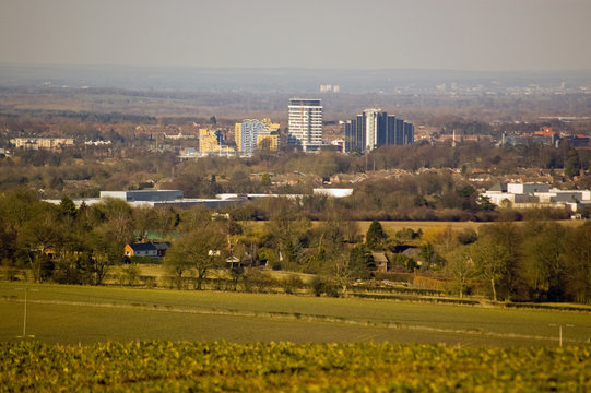 Basingstoke from Farleigh Wallop